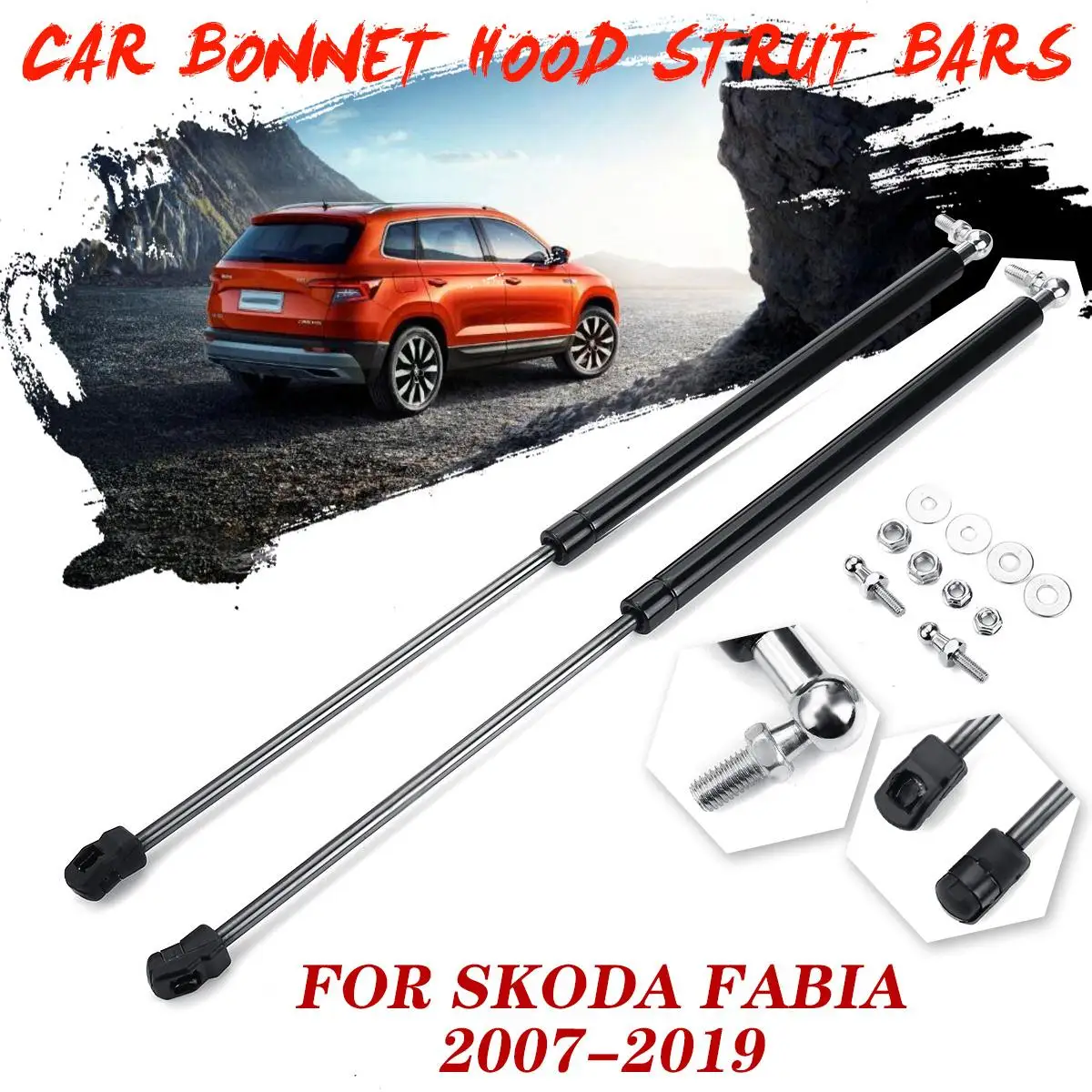 2x Tailgate Lift Supports Shocks Struts for Chevrolet Malibu 2008 2009 2010 2011