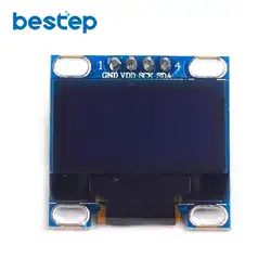 Синий цвет 0,96 дюймов 128X64 OLED дисплей модуль 0,96 IIC SPI Коммуникационный