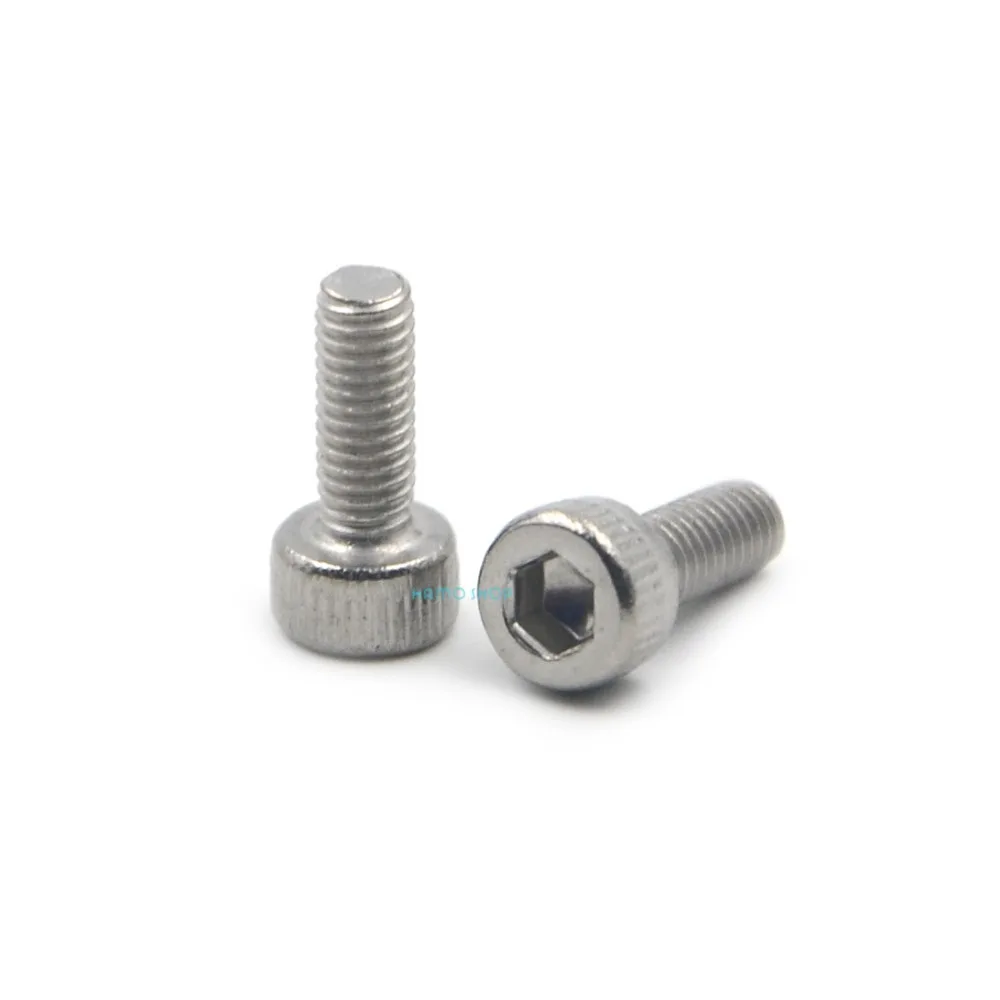 

100pcs M3x8mm Stainless Steel Allen Hex Socket Head Cap Fastener Thread Screw Bolts