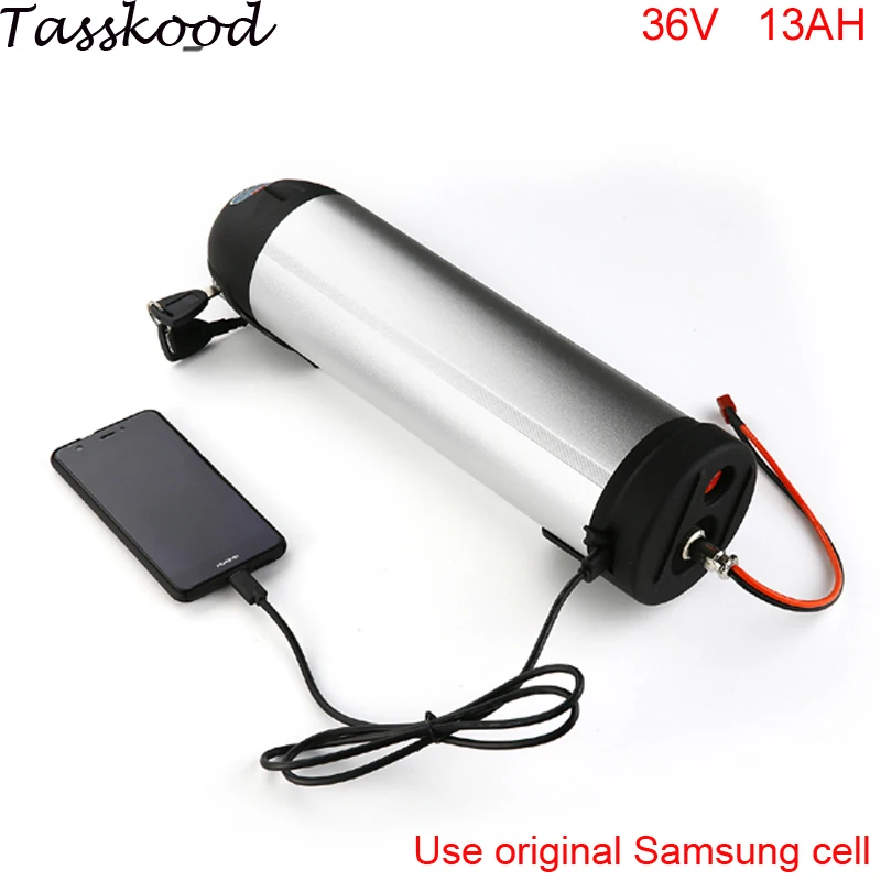 5V USB порт и бутылка для воды аккумулятор Ebike для чайника 36v 13ah samsung литий-ионный аккумулятор подходит для е-байка 36В bafang bbs02 bbs01 мотор 5V USB порт и бутылка для воды аккумулятор Ebike для чайника 36v 13ah samsung литий-ионный аккумулятор подходит для е-байка 36В bafang bbs02 bbs01 мотор