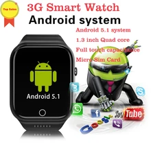 for IOS Android 5.1 Smart Watch MTK6580 1GB+16G Quad core 3G watch SIM WiFi Sport Fitness Camera GPS Relogio Intelligent PK kw88 for IOS Android 5.1 Smart Watch MTK6580 1GB+16G Quad core 3G watch SIM WiFi Sport Fitness Camera GPS Relogio Intelligent PK kw88