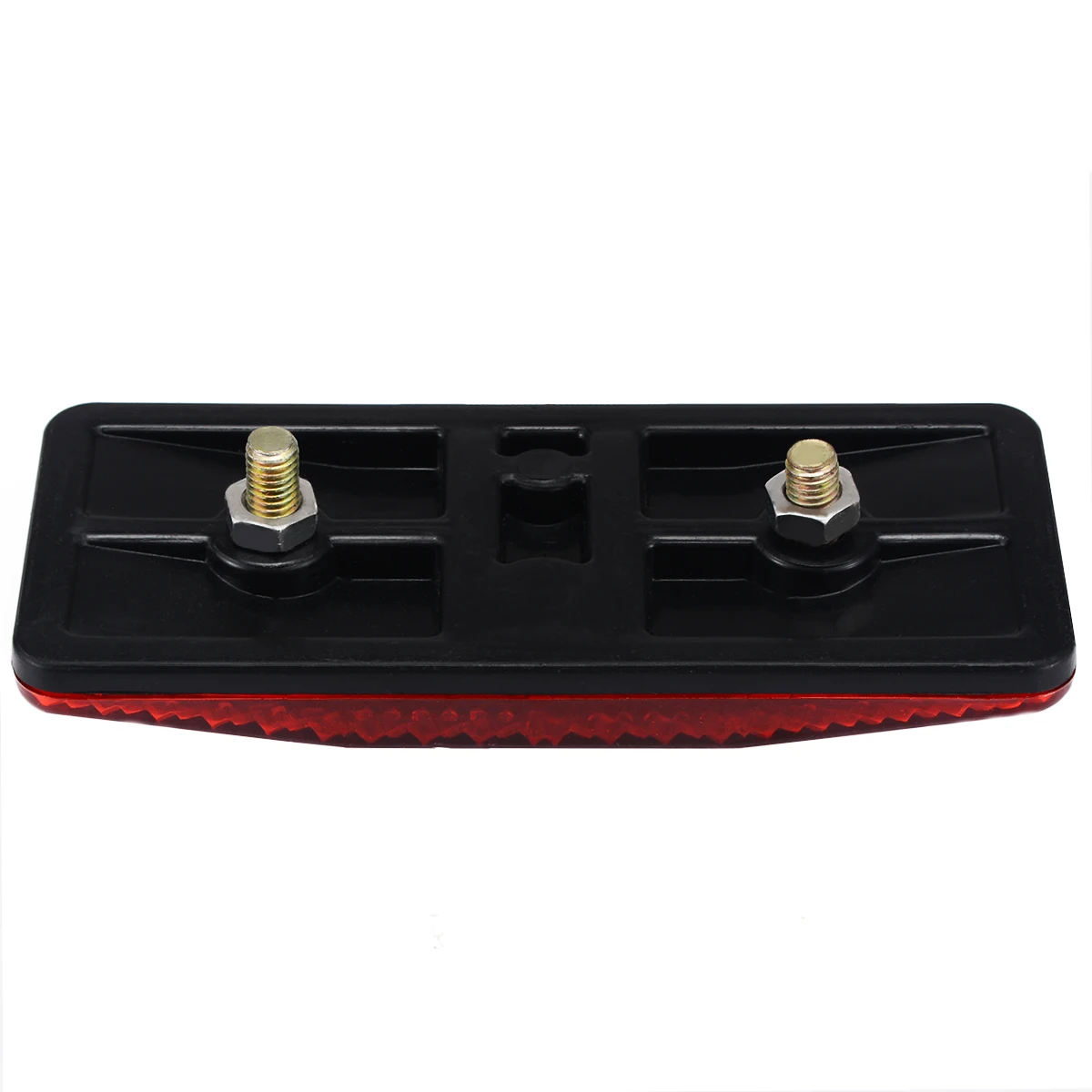 1 Pc Bike Bicycle V Type Brake Red Signal Light Reflectors Warning Accessories