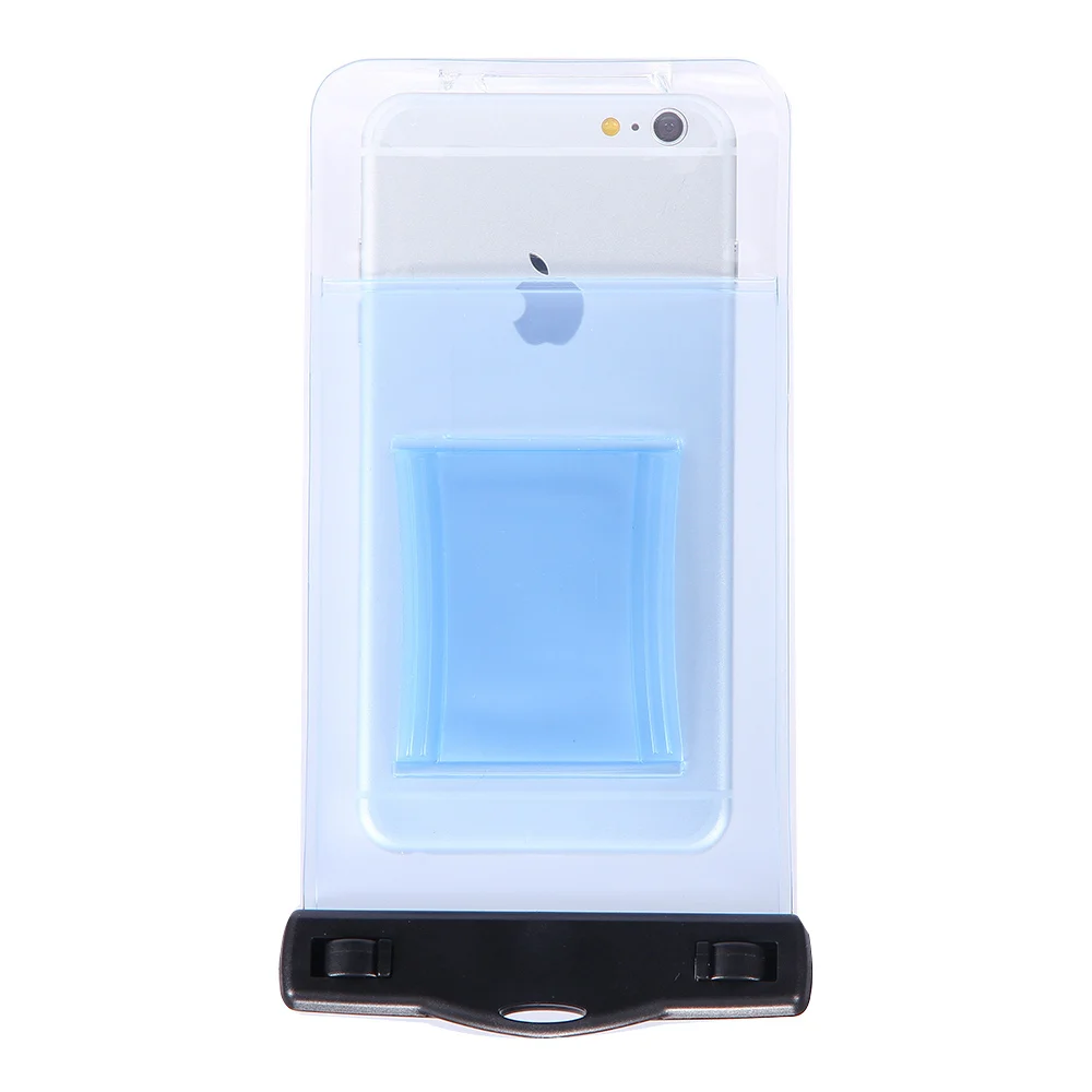 blue Dhl ИЛИ ems 100 шт герметичный водонепроницаемый чехол для телефона Apple iPhone 6 6S 7 Plus 5s для Samsung S6 Edge S7 Edge S5 - Цвет: blue