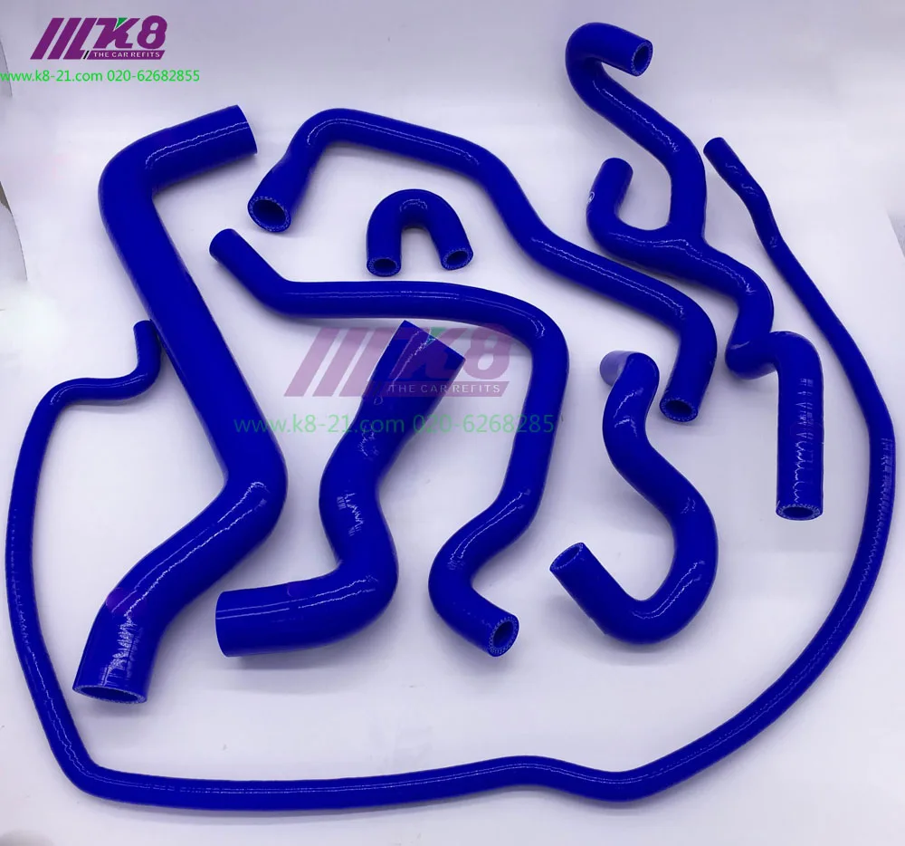 SILICONE RADIATOR COOLANT HOSE for SAAB 95 8pcs