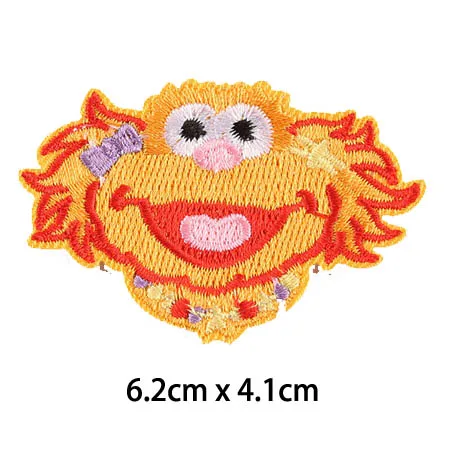 Elmo, Печенья Монстр большая птица, Abby вышитые железные на патч, Улица Сезам мультфильм Дети Джинсовая куртка Одежда DIY Аксессуары - Цвет: 06