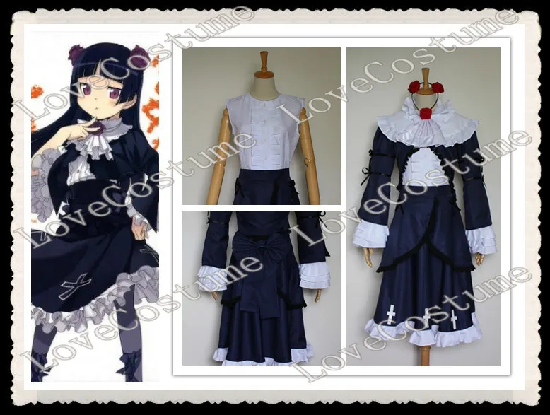 Костюм для косплея Oreimo Ruri Gokou Kuroneko изготовленный на заказ |