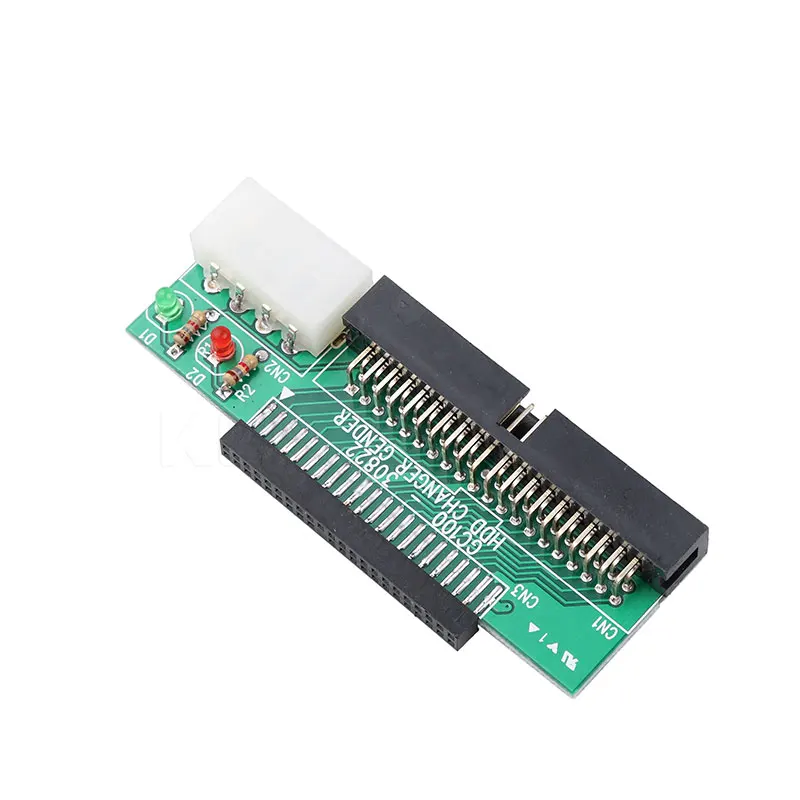 Kebidu 44Pin 2 5 дюйма HDD до 3 дюймов IDE 40Pin интерфейс жесткий диск конвертер адаптер для