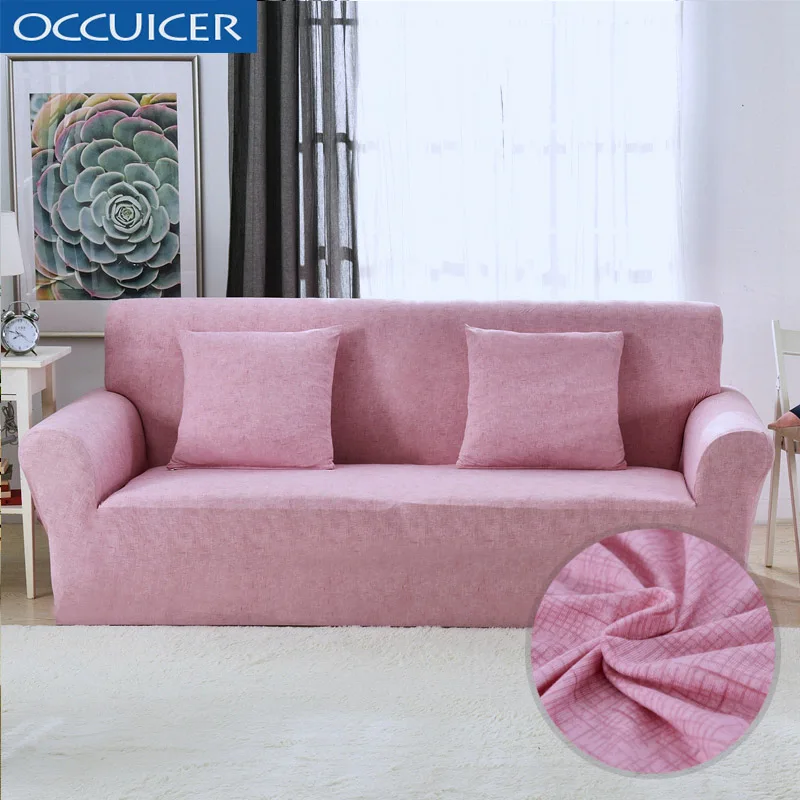 Чехол для дивана с поперечным узором, эластичный стрейч, универсальный чехол для углового секционного дивана, дивана, мебель, чехол для кресла, домашний декор - Цвет: 3