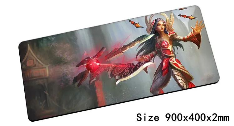 Коврик для мыши Irelia 900x400x2 мм коврик lol notbook компьютерный Will of the Blades игровой геймер