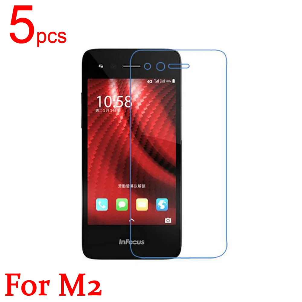 

5pcs glossy Ultra Clear/Matte/Nano anti-Explosion LCD Screen Protector Film Cover For Infocus M2 M810 M560 M808 Back Film