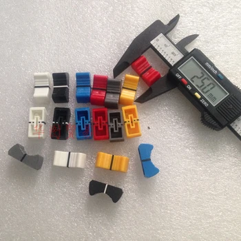 

60pcs Potentiometer Knob / Mixer Straight Slip Potentiometer Knob Cap / Fader Cap / 8MM / Stage Speaker Mixer Knob Cap Cover