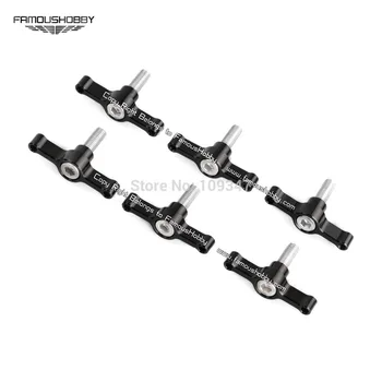 

Famoushobby MV114 aluminum M5 t style thumb screw, 6pcs/lot for RC toys