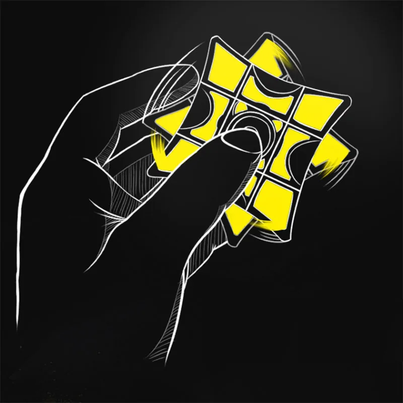 Finger Cube крутить кончиками пальцев игрушка вечерние атмосферу игрушка офис снимает вентилирование душевные игрушки подарки для детей
