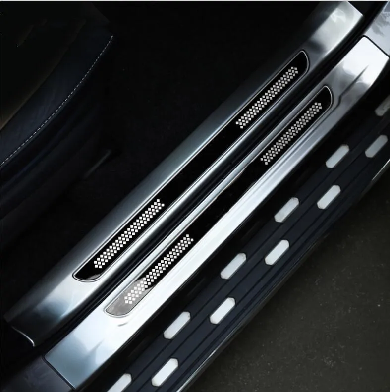 For Toyota RAV4 RAV 4 2013 2018 Stainless Steel Inside Outside Door Sill Protector Pedal Scuff 