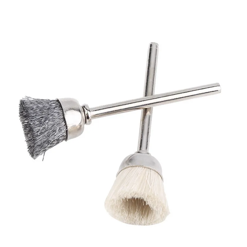 high quality 5pc Bowl Shape Steel Wire / Wool Wheel Polishing Tool