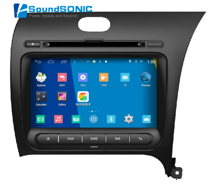 Best Android 4.4.4 For Kia Cerato K3 Forte 2013 2014 2015 (Right Drive) Car Radio Stereo DVD GPS Navigation Autoradio Head Unit 1
