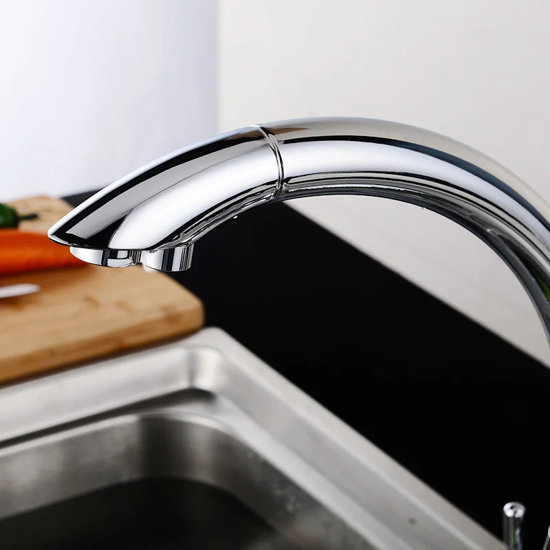 Fapully Chrome Polished Kitchen Faucet 3 Way Brass Dual Handles Kitchen Tap Water Cold and Hot Water Faucets Mixer 572-33C Fapully Chrome Polished Kitchen Faucet 3 Way Brass Dual Handles Kitchen Tap Water Cold and Hot Water Faucets Mixer 572-33C