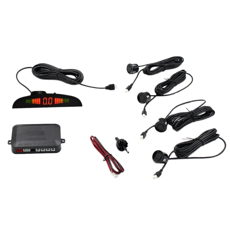 

Navigation Reversing Radar Car Reversing Radar Buzzer Sound Mute Switch Reversing Parking Radar Monitoring Detection System 22