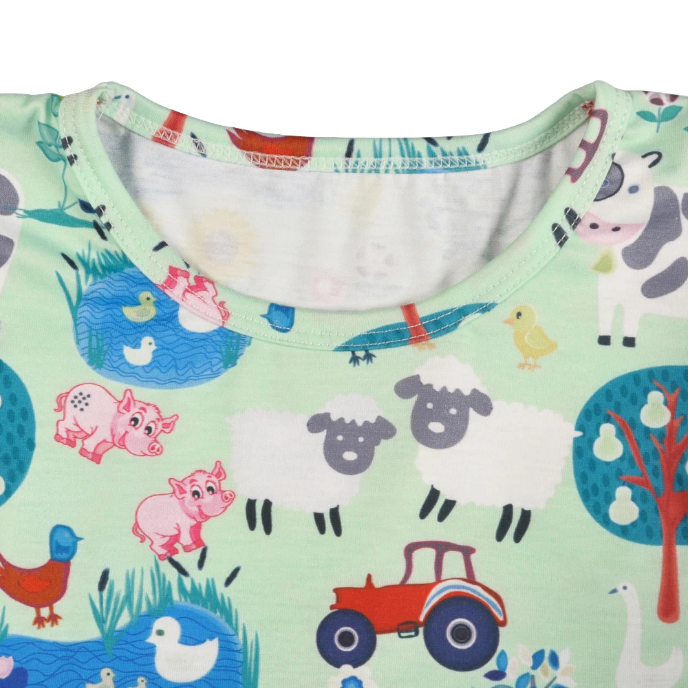 Summer Dress Baby Wholesale Sleeveless Cotton Farmland Pattern Baby Girls Clothes Ruffle Dress Baby Boutique Dresses GSY812-165 Summer Dress Baby Wholesale Sleeveless Cotton Farmland Pattern Baby Girls Clothes Ruffle Dress Baby Boutique Dresses GSY812-165