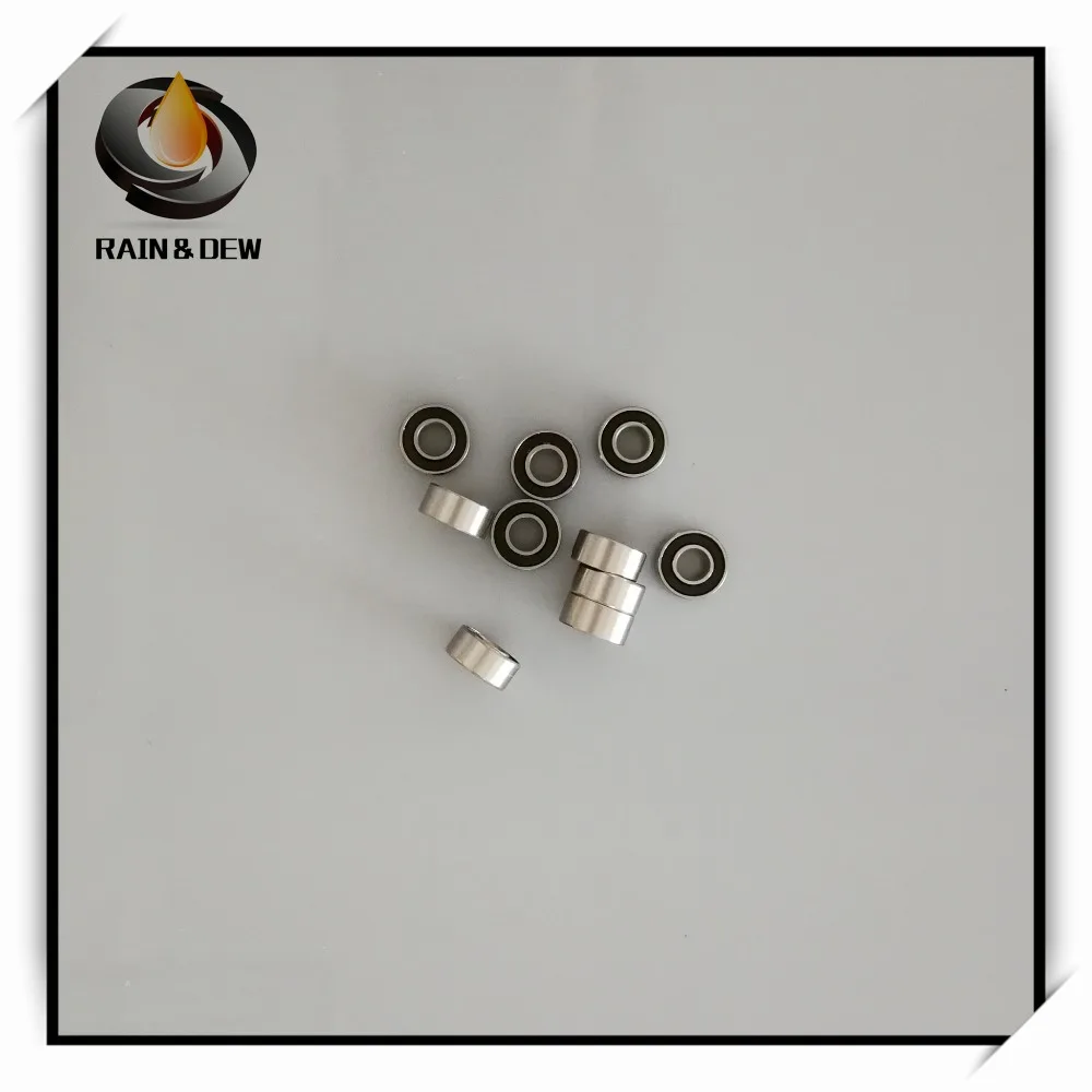 10 шт 4,763X9,525X3,175 SR166 2OS CB ABEC7 3/16 "x3/8" x1/8 "из нержавеющей стали комбинированный Керамический шарикоподшипник