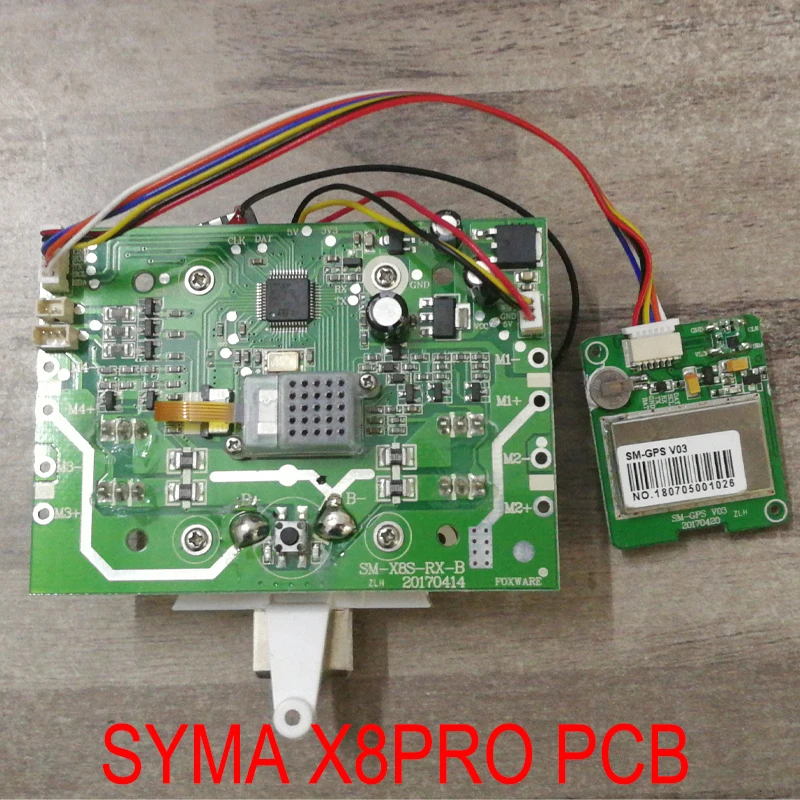 

Syma X8-Pro X8PRO RC Quadcopter Drone Spare Parts PCB Receiver Board With GPS SM-GPS V03 Modules Original Parts