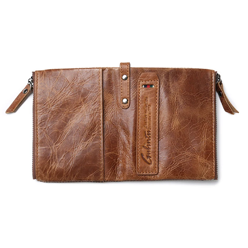 Genuine Leather Wallet Men Women (5)