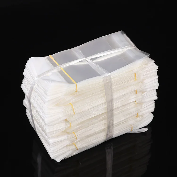 

100Pcs / Lot 11 SizePlastic Ziplock Bag Color Printing OPP Self-adhesive Bag Sticker Card Head Bag Thick Packing Bag Transparent