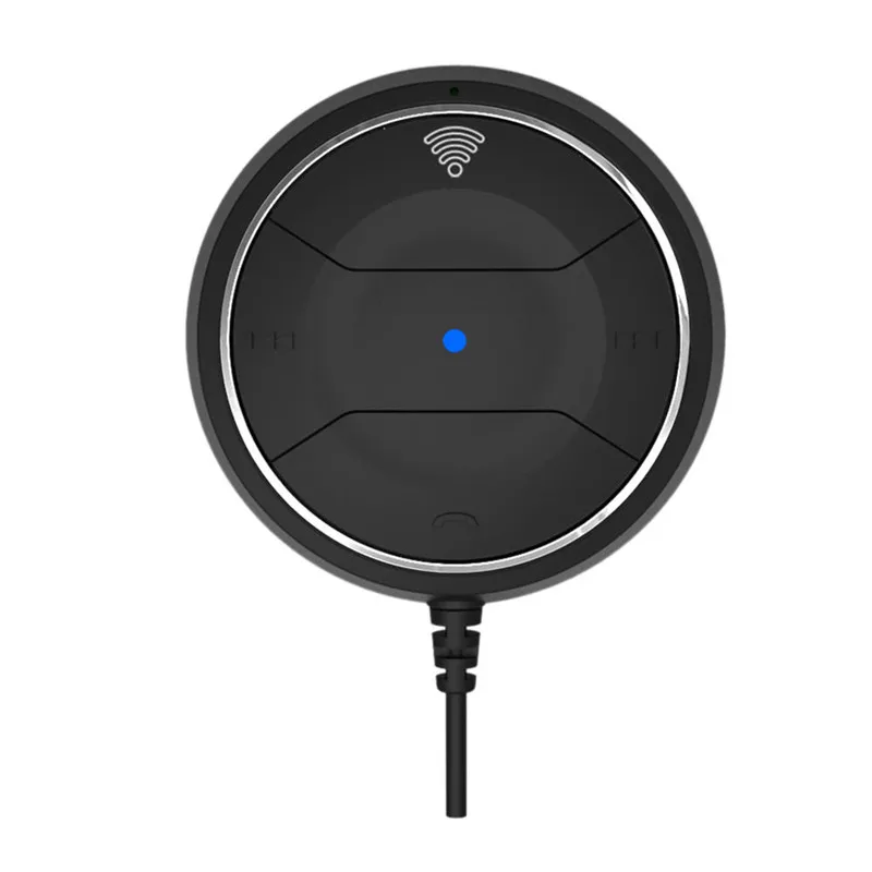 HAAYOT Bluetooth 4,0 адаптер 3,5 мм AUX аудио MP3 музыкальный приемник NFC Громкой связи автомобильный комплект с микрофоном двойной USB Автомобильное зарядное устройство