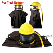 Labor Protection AIR FED Supplied Safety Sandblast Helmet Sand Industry Blast Abrasive Hood Protector Labor Protection AIR FED Supplied Safety Sandblast Helmet Sand Industry Blast Abrasive Hood Protector