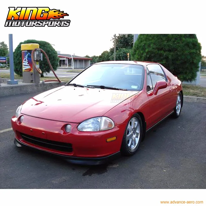 Лучшие Шины ДЛЯ 93-97 1993-1997 Honda Del Sol TR Стиль Передний Бампер Спойлер PU