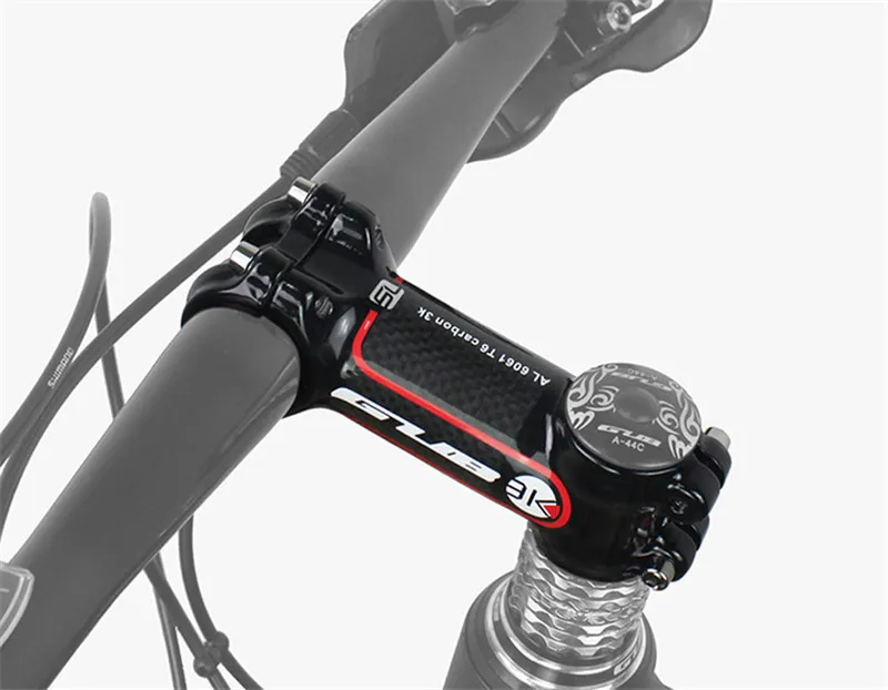 

GUB Bicycle Stem 31.8mm Bicycle Stems Carbon MTB Mountain Road Stem 70/90mm Cycling Bike Parts 3K Gloss Full Carbon Fibre
