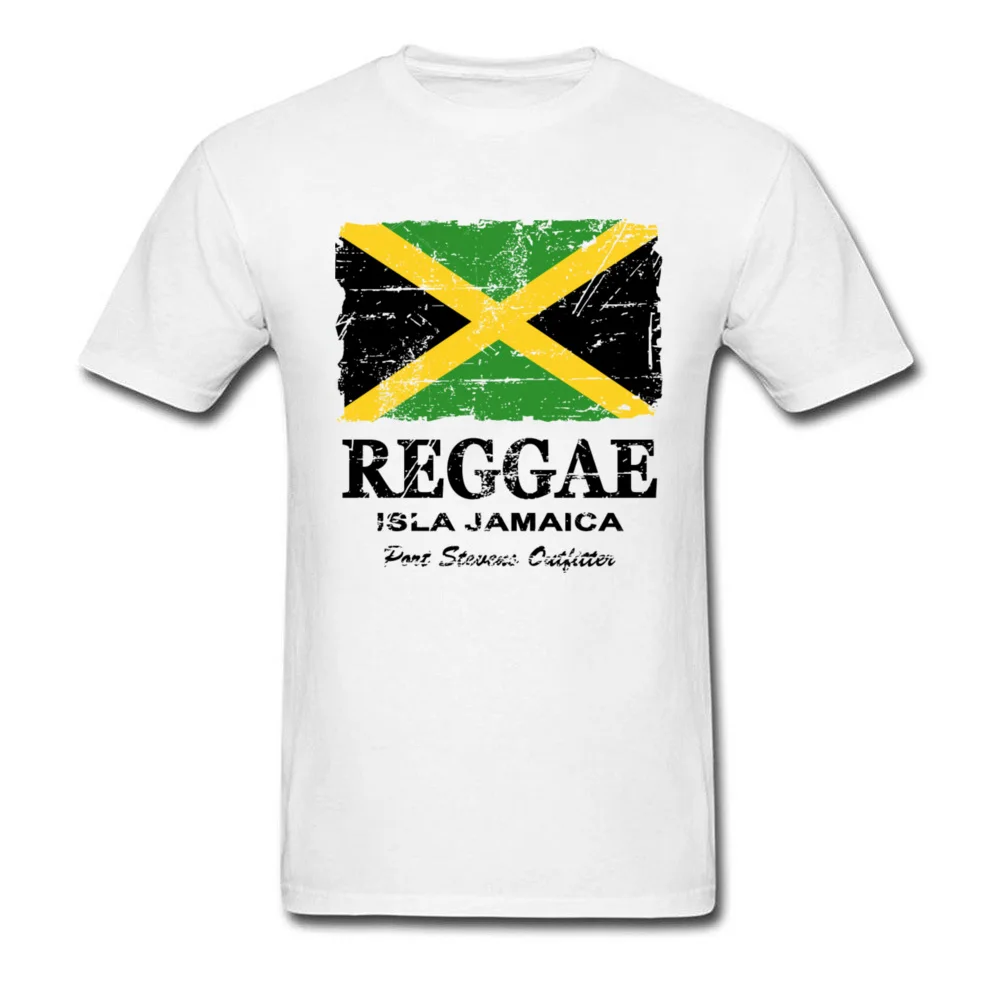 Reggae Jamaica Flag_white