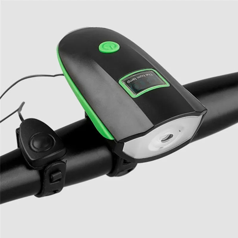 Perfect Super Bright Bicycle Led Headlight Light With Bell Usb Rechargeable Bike Lights Head Light For Bicycle Mtb Road Cycling 1