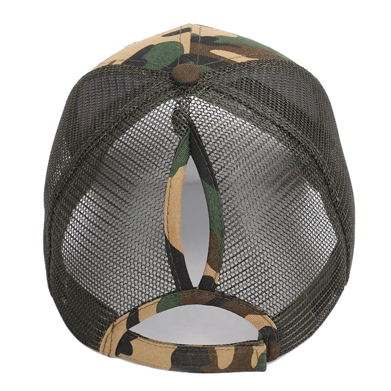 Mark Horsetail Opening Baseball Cap Lady Summer Horsetail Braid Sunshade Seaside Holiday Sun Beach Hats Women Unisex