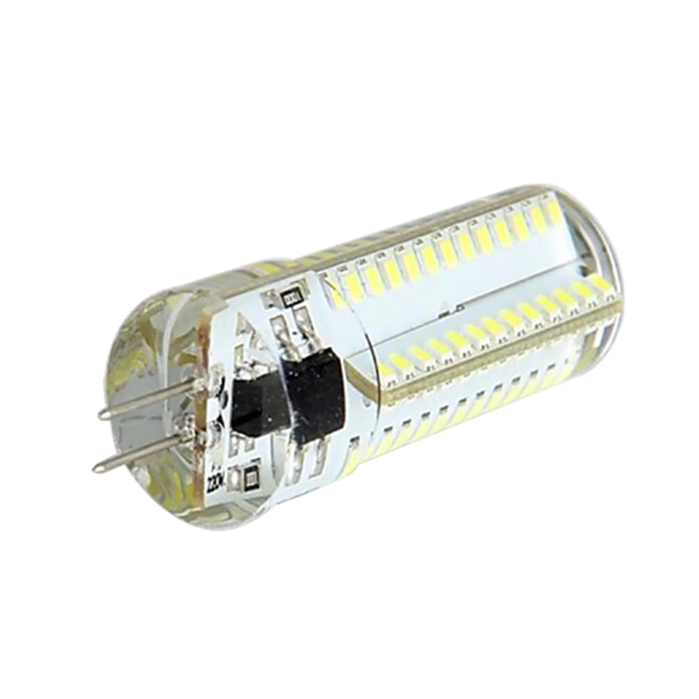 220 В мини G4 Led 3014 SMD 9 Вт кукурузная лампа Кремниевая хрустальная 104 светодиода для