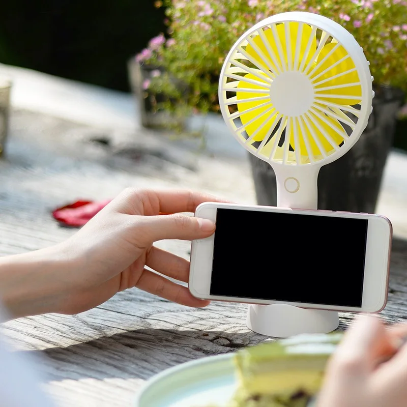 

Summer Mini USB Hand Fan Cooler Cooling Fan Decorations Rechargeable Fan Electric Foldable Handheld Fan