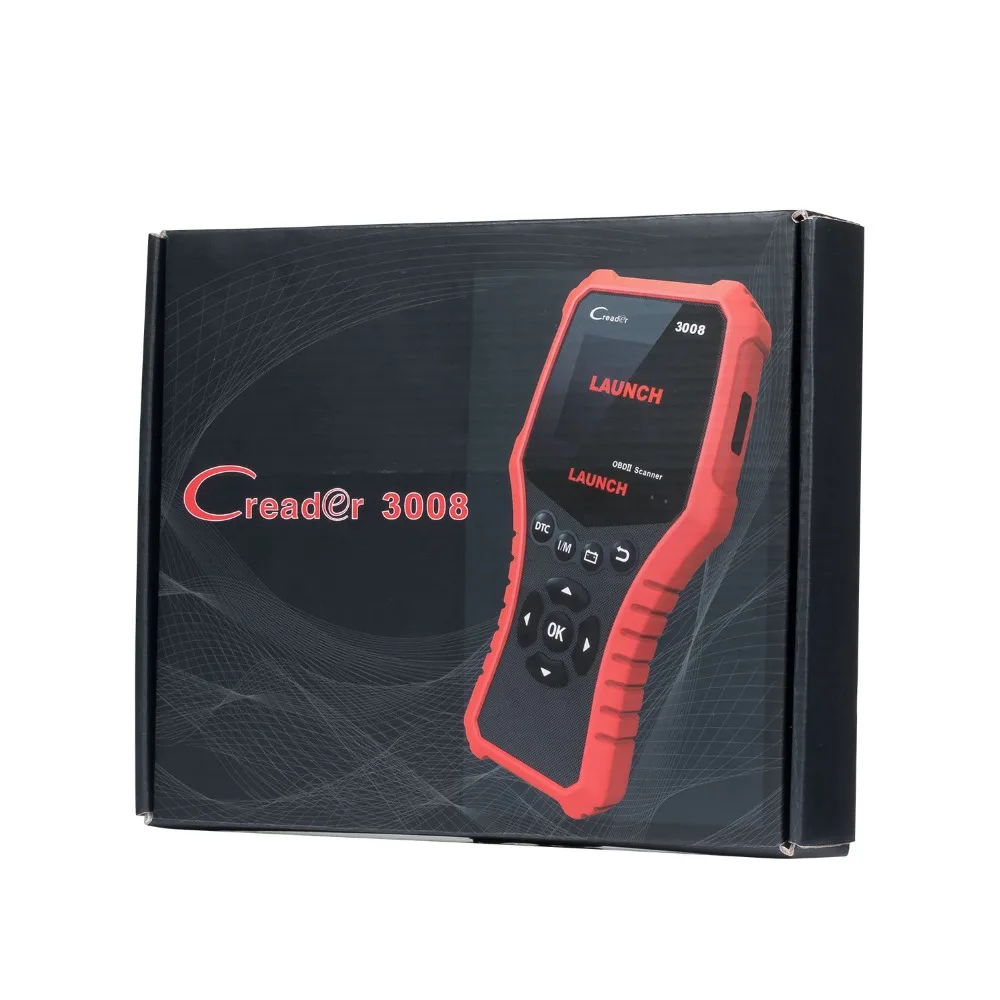 LAUNCH Creader 3008 Сканер Поддержка полного obd2+ тестер батареи Функция CR3008 OBDII считыватель кода диагностический инструмент Бесплатное обновление