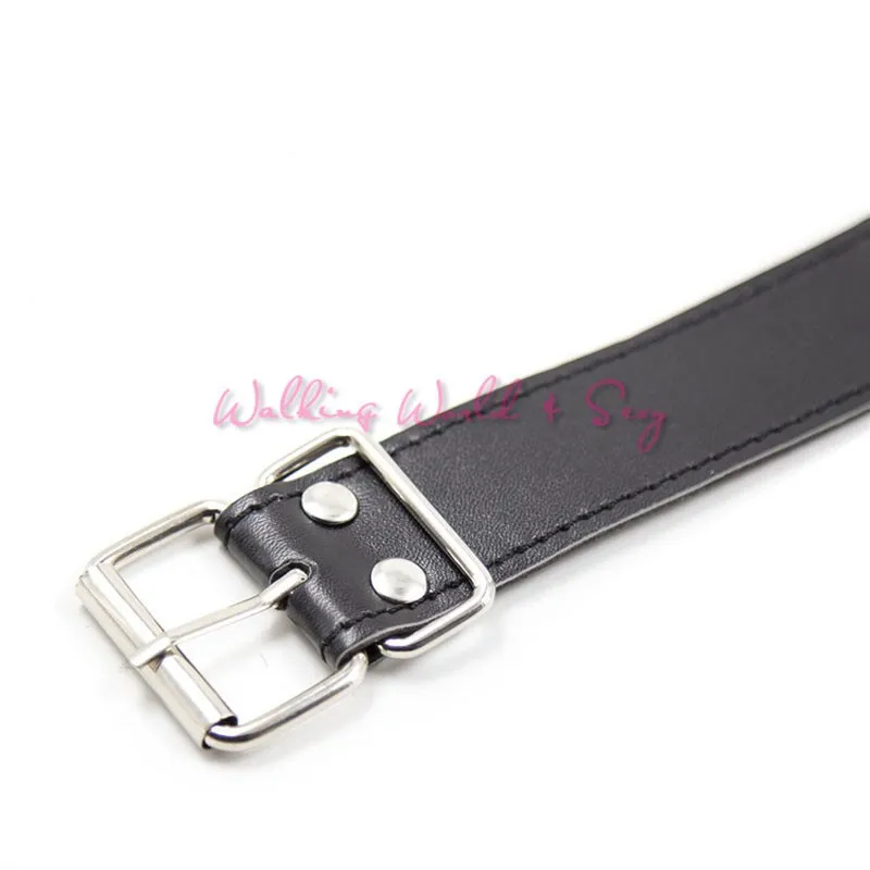 New PU Leather Metal Open Mouth Gag Oral Sex Ring Head Mouth Fixed Leather Head Harness Cosplay Sex Toys For Couple Adult Game (5)