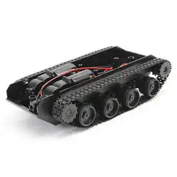 Умный робот бак шасси автомобиля Комплект резиновые гусеницы гусеничного Arduino 130 Двигатель Образование игрушка Игрушки для маленьких