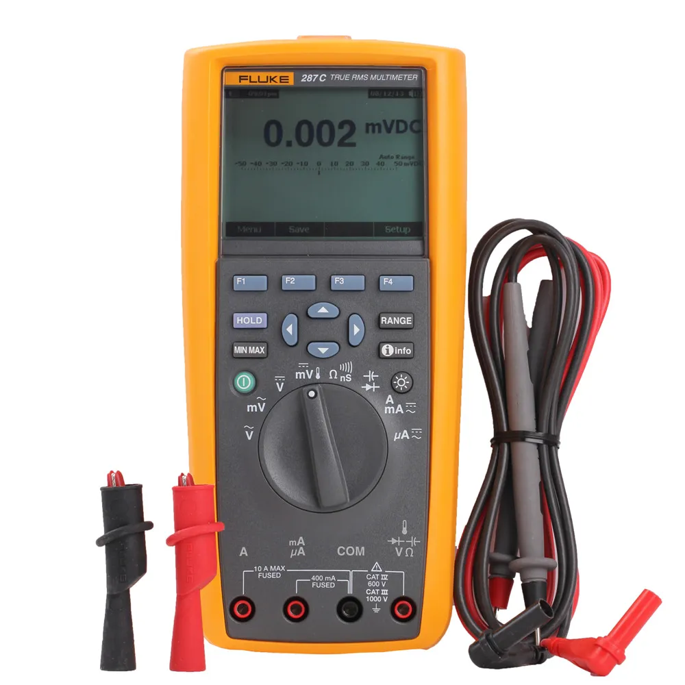 

Fluke287C True Effective Value of Four and a half Capture trend function high-end handheld Digital Multimeter