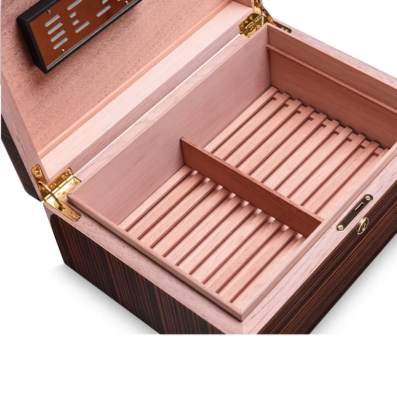 CIGARLOONG хьюмидор деревянный сигара дисплей коробка Humidor большой емкости с увлажнителем гигрометр коробка для сигар CLA-0081-3