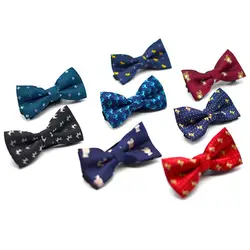 Для женщин галстук-бабочка с принтом 10 см * 5 см Размеры этап вечерние свадебные Для мужчин галстук-бабочка Класс качество брендовой фабрике