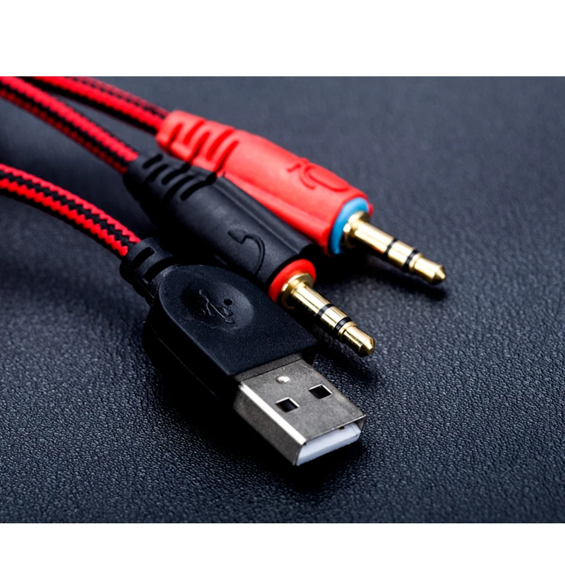 ACLDFH гарнитуры геймера Kulaklik Auriculares bluetooth светодиодный 2 м Проводная игровая