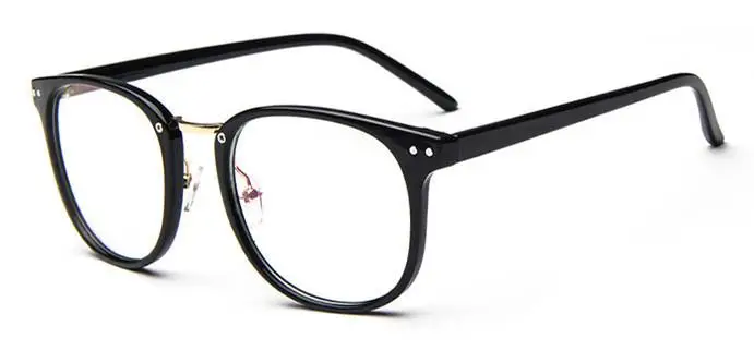Винтажная оправа для очков, женские новейшие большие оправы для очков, мужские простые очки, модные очки, очки Oculos De Grau - Цвет оправы: Glasses frame 3