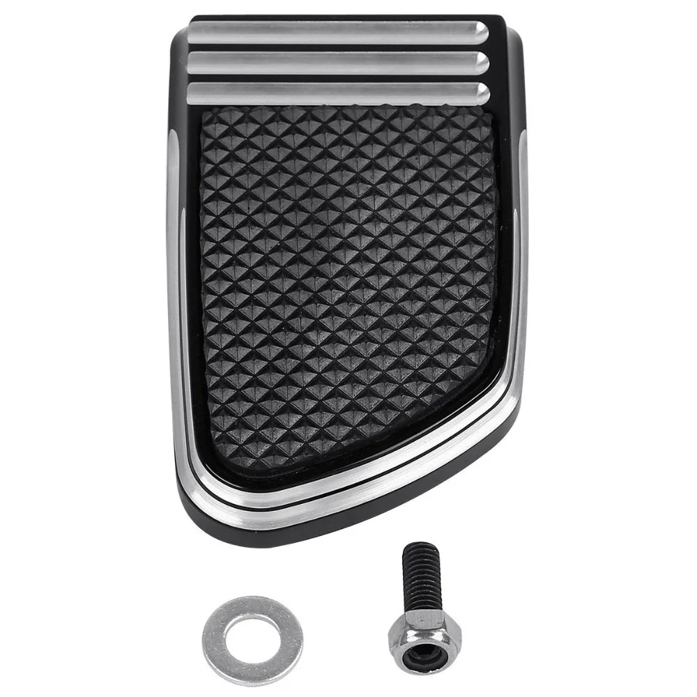Черная Тормозная педаль для Harley Touring Road King Electra Street Glide Fat Boy Softail узкий FLHTCU