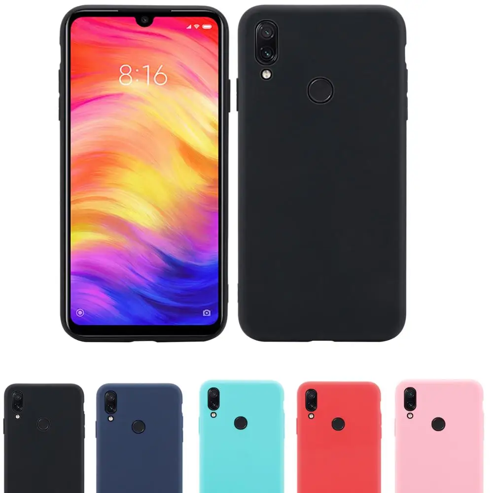 

Soft TPU Phone Case for Millet Xiaomi Redmi Note 7 7 Pro 7S Back Cover Ultralight Slim Fit Anti-Scratch Protective Bumper Case