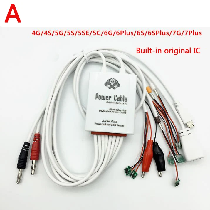 

W103 Apple 4S-7P mobile phone repair power cord test line 8X8P charge activated small board full series