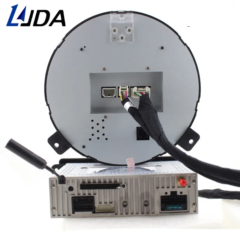 Sale LJDA 1 Din Android 4.4 Car CD DVD Player For BMW Mini Cooper 2010 2011 2012 2013 2014 GPS Navigation multimedia Audio Radio WIFI 5