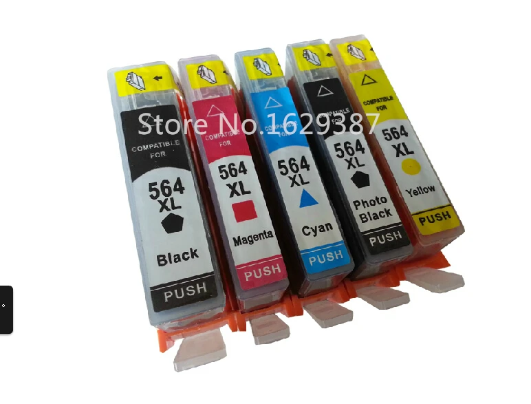 Cartucho de tinta con chips para hp 564, Photosmart Premium, C309a, C309g,  C310a, C410a, 7510, 7520, 7525, D7560, 6520, 5520, 3520, 1 Juego|cartridge  valve|cartridge toolcartridge 22 - AliExpress