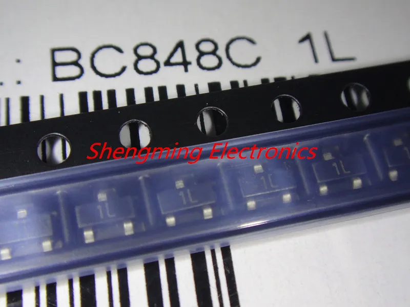 100 шт. BC848C BC848 1L транзистор поверхностного монтажа СОТ-23